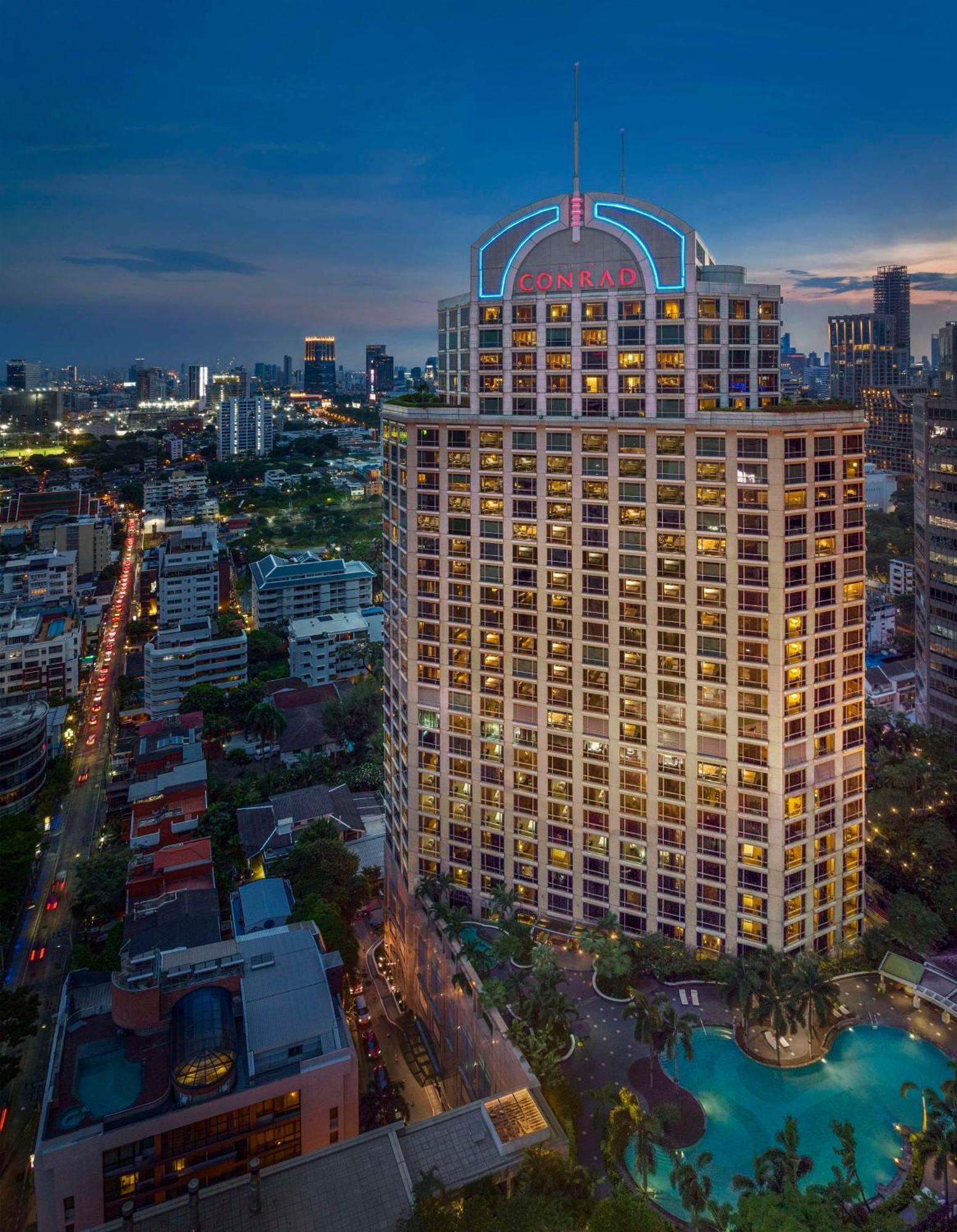 Conrad Bangkok Residences Luaran gambar